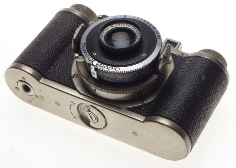 Steinheil Casar 3.5 f=5cm ADOX collapsible lens Vintage camera