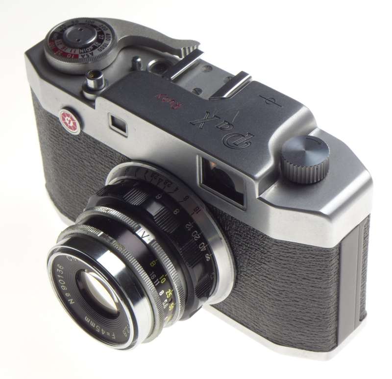 Pax Ruby Boxed Sub Miniature camera case and manual