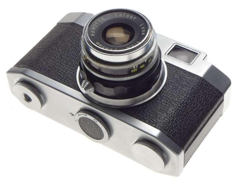 Pax Ruby Boxed Sub Miniature camera case and manual