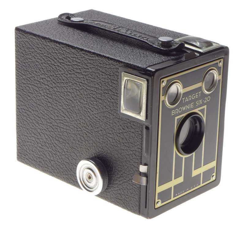 Target Brownie Six-20 made in USA Mint with part of Box rare Kodak