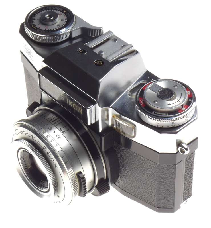 Contaflex Zeiss Ikon SLR Vintage film camera Tessar 2.8/50