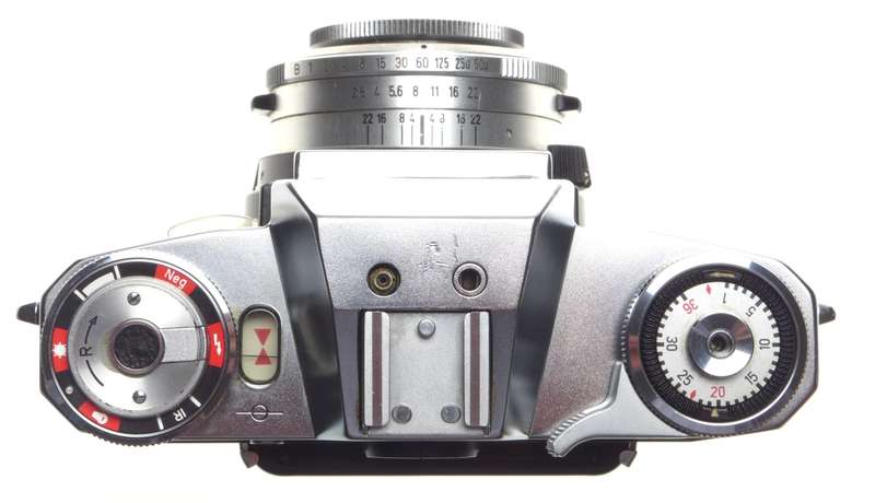 Contaflex Zeiss Ikon SLR Vintage film camera Tessar 2.8/50