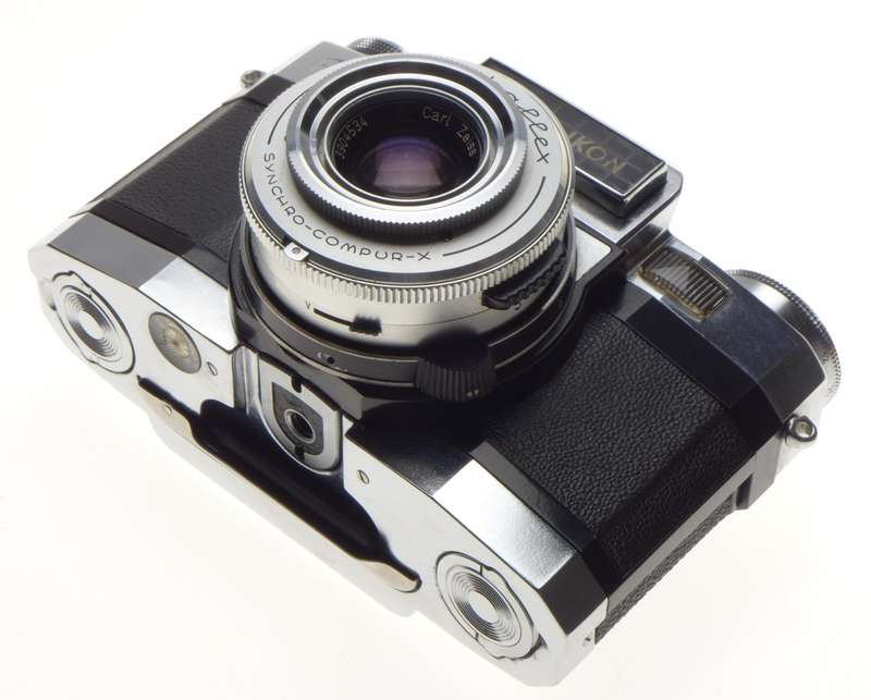 Contaflex Zeiss Ikon SLR Vintage film camera Tessar 2.8/50
