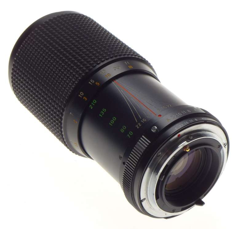 PROMURA C.P Hi-Lux 1:4.5 f=70-210mm Vintage lens kit case filter