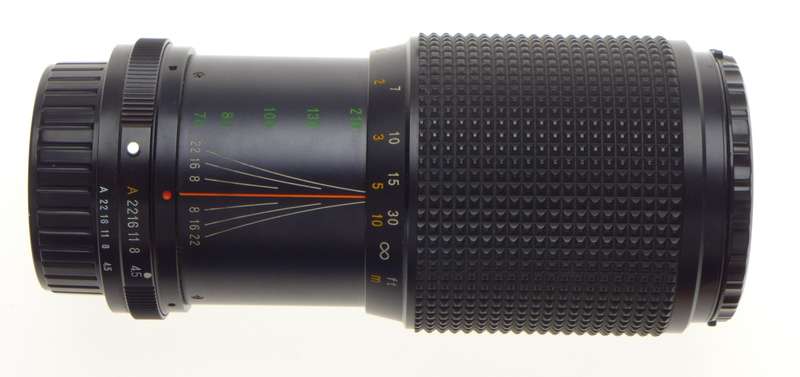 PROMURA C.P Hi-Lux 1:4.5 f=70-210mm Vintage lens kit case filter
