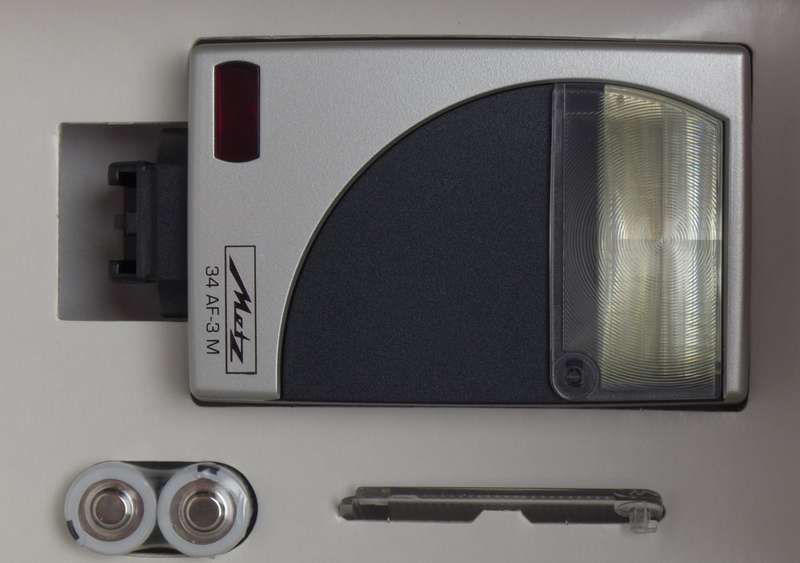 METZ Mecablitz 34 AF-3 Camera SLR flash hot shoe mount New old stock