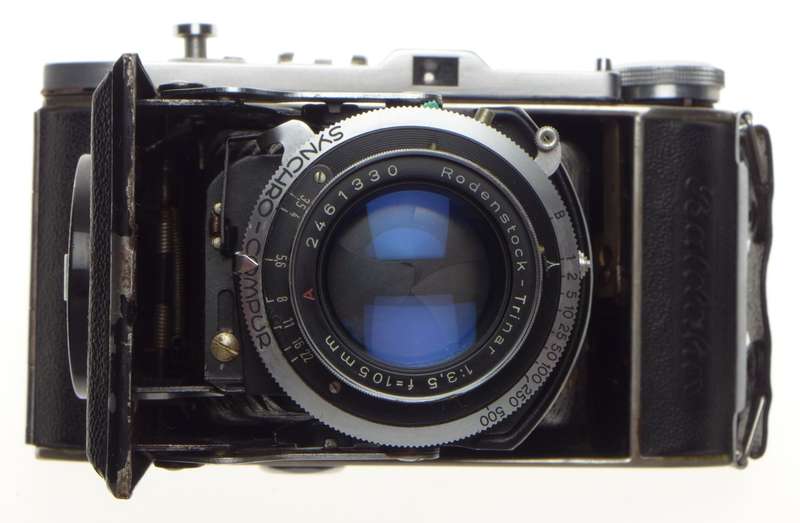 Rodenstock TRINAR 1:3.5 f=105mm BALDALUX vintage film camera