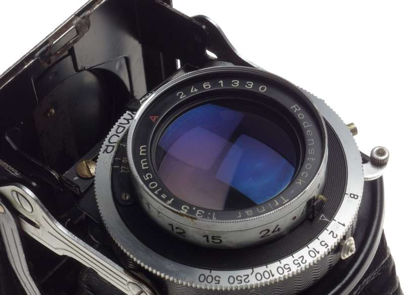 Rodenstock TRINAR 1:3.5 f=105mm BALDALUX vintage film camera
