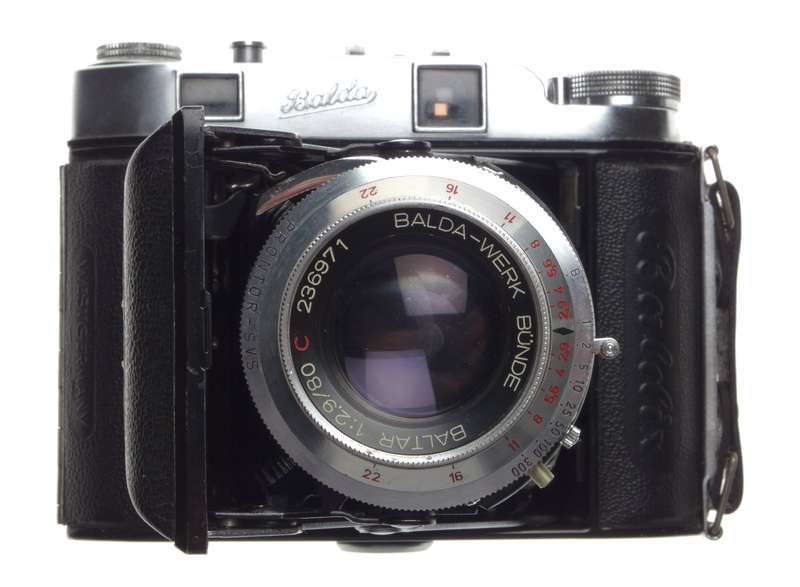 BALDA 120 Vintage film camera Baltar 2.9/80 C f=80mm cased