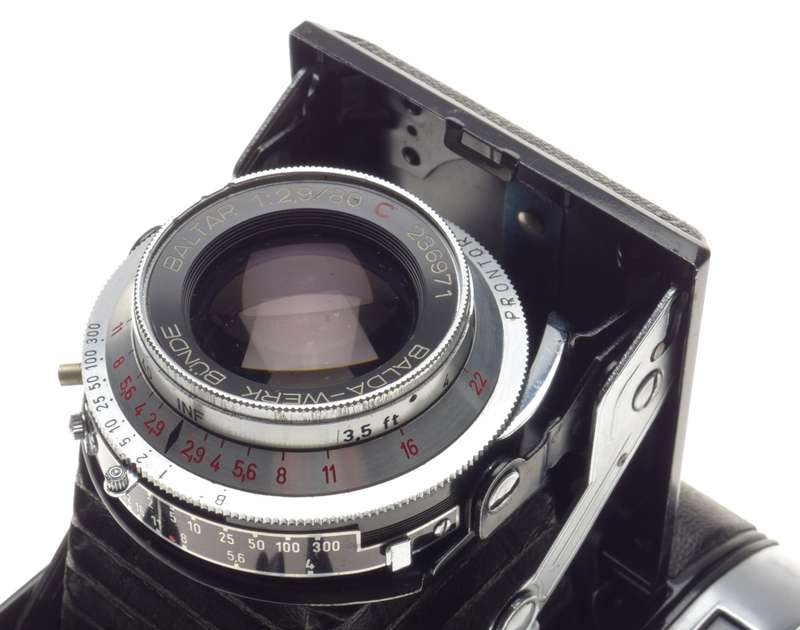 BALDA 120 Vintage film camera Baltar 2.9/80 C f=80mm cased
