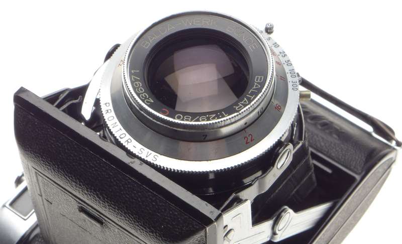 BALDA 120 Vintage film camera Baltar 2.9/80 C f=80mm cased