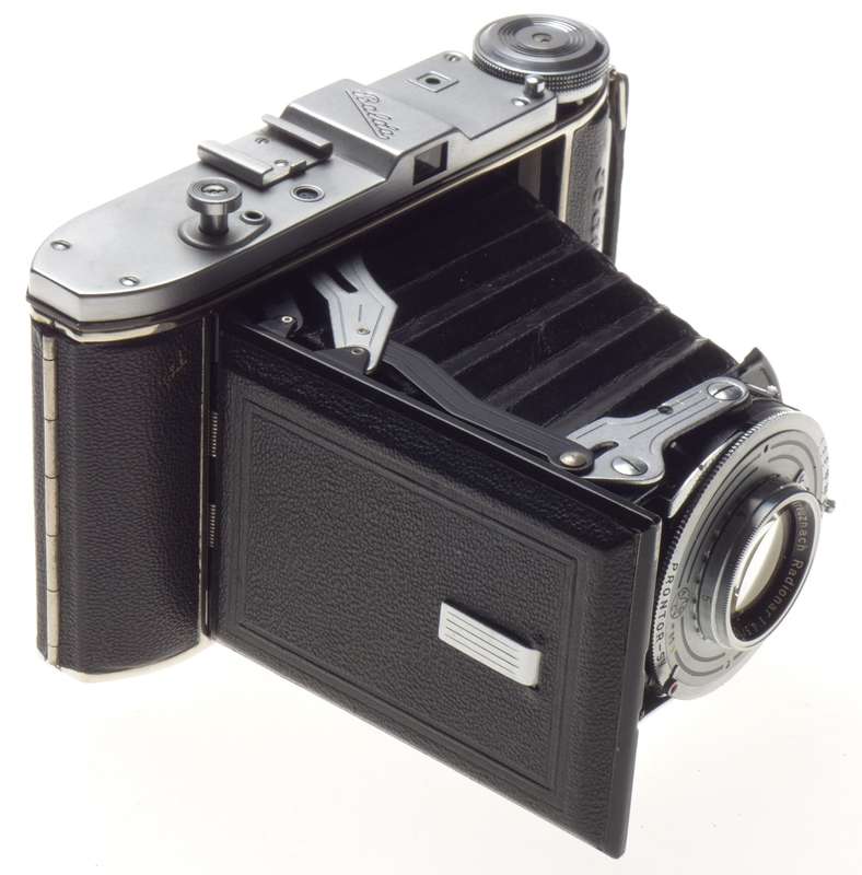 Balda 120 Vintage film camera Radionar 4.5/105 Schneider cased Strap