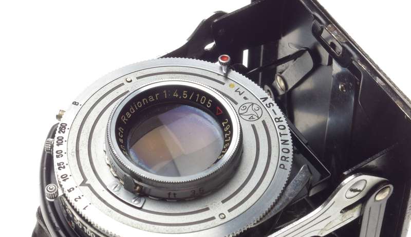 Balda 120 Classic film camera Radionar 4.5/105 Schneider lens - Balda