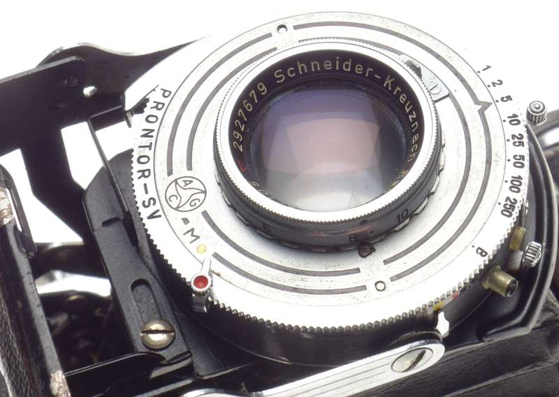 Balda 120 Classic film camera Radionar 4.5/105 Schneider lens - Balda