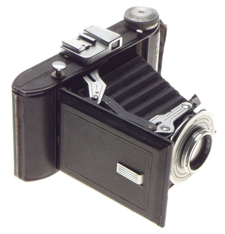 BALDAFIX Enna Werk 4.5 f=105mm Lens Ennar Folding camera vintage film