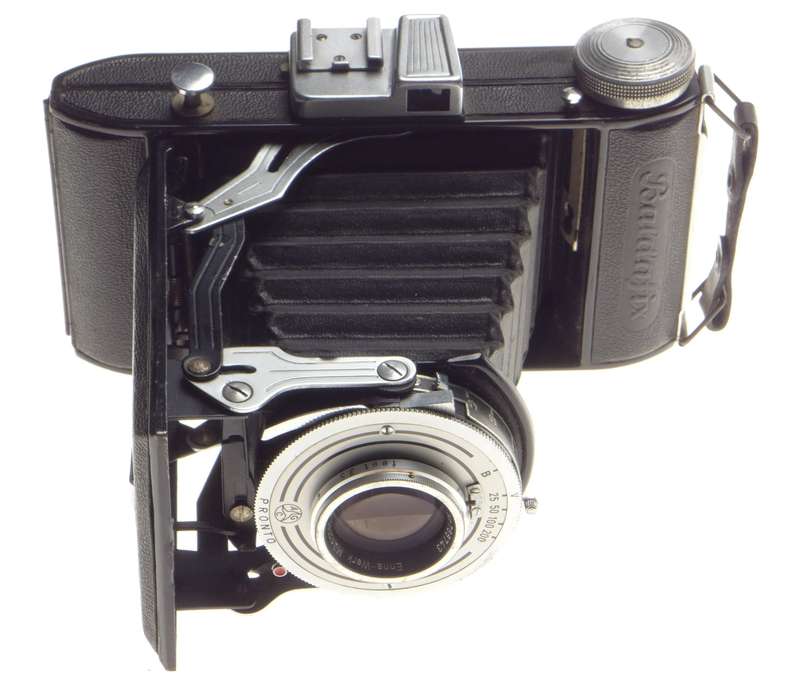 BALDAFIX Enna Werk 4.5 f=105mm Lens Ennar Folding camera vintage film