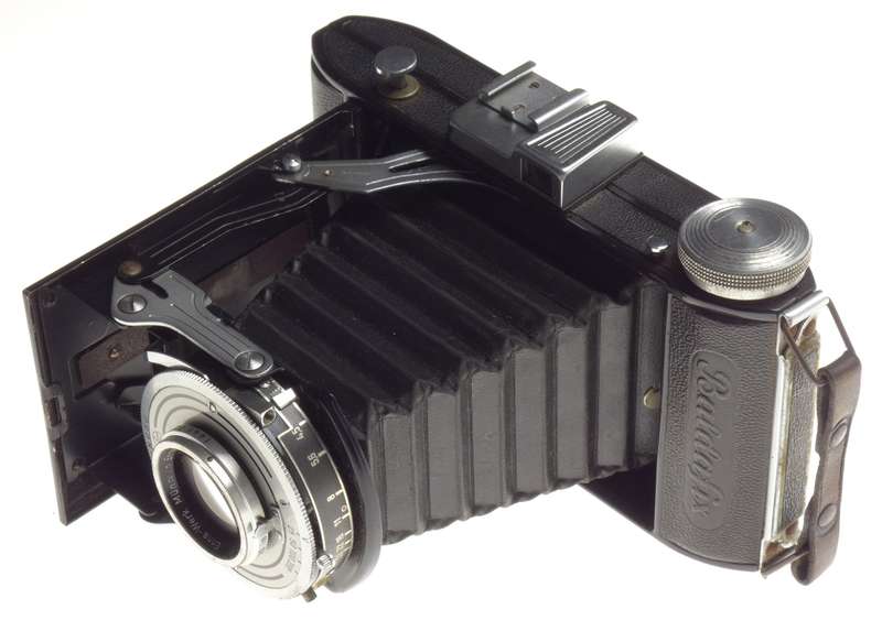 BALDAFIX Enna Werk 4.5 f=105mm Lens Ennar Folding camera vintage film