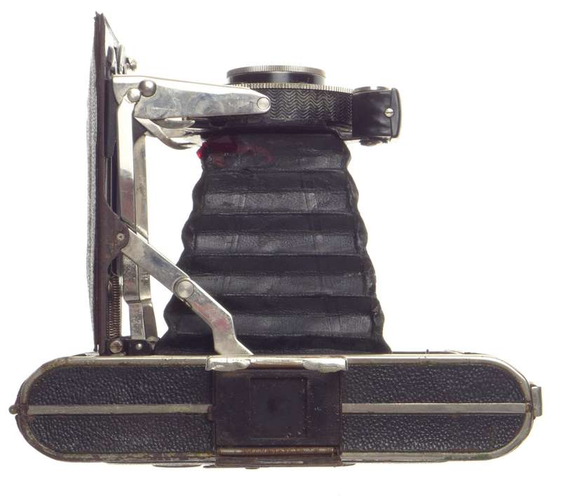 Vintage folding bellows camera PIFAX Rodenstock 3.8 105mm Anastigmat lens