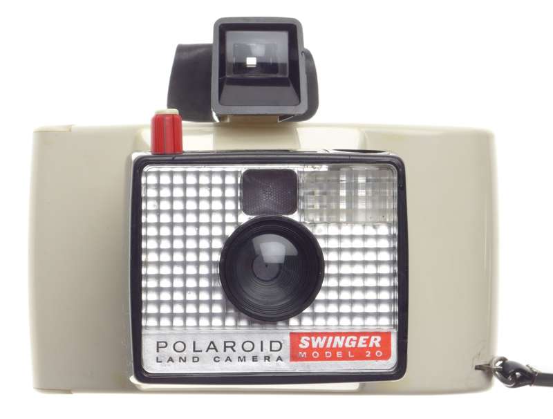 Polaroid Swinger Beige Vintage instant camera