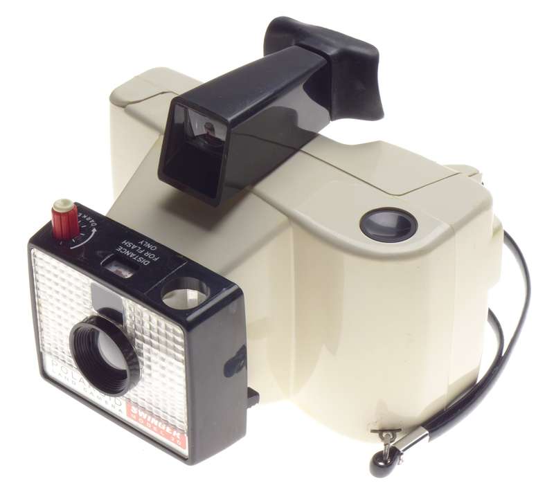 Polaroid Swinger Beige Vintage instant camera