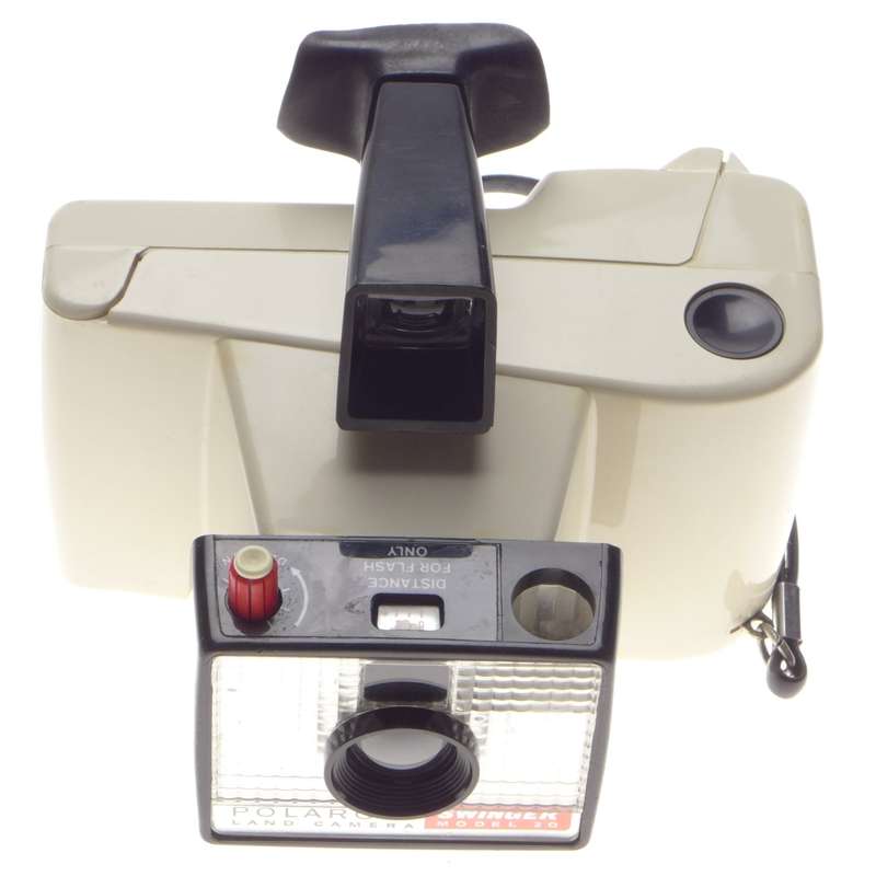 Polaroid Swinger Beige Vintage instant camera