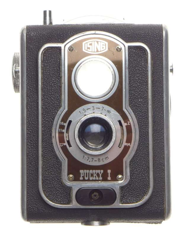 ISING Pucky I vintage Retro Box type film camera
