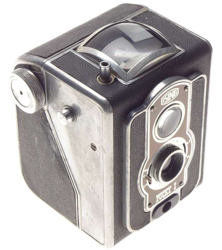 ISING Pucky I vintage Retro Box type film camera