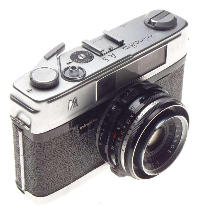 MINOLTA A5 Rokkor2.8 f=45mm lens Compact camera Vintage film - Minolta