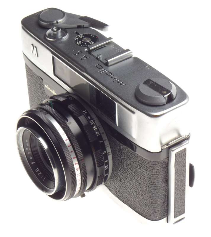 MINOLTA A5 Rokkor2.8 f=45mm lens Compact camera Vintage film - Minolta
