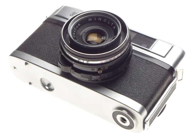 MINOLTA A5 Rokkor2.8 f=45mm lens Compact camera Vintage film - Minolta