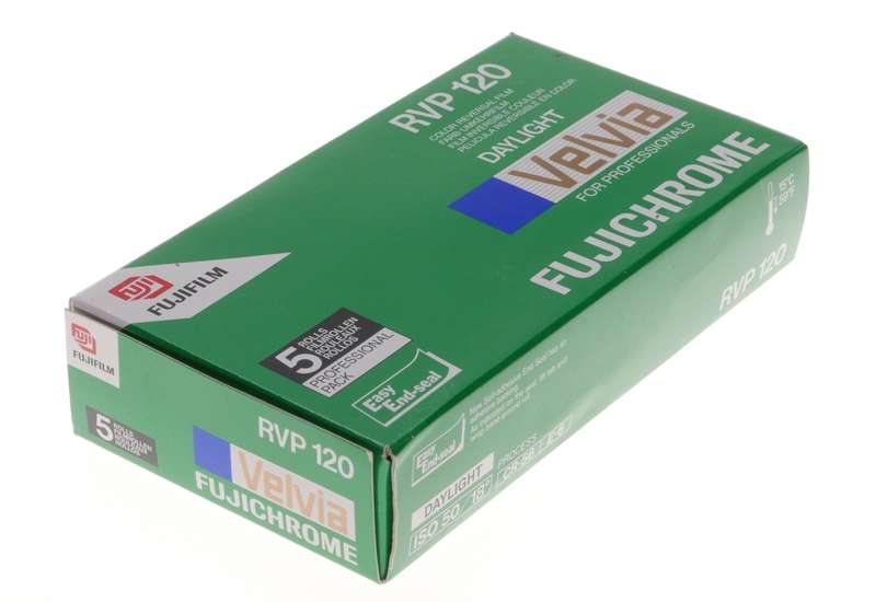 FUJIFILM RVP 120 Velvia 50 iso Fujichrome 5x Rolls - Fujifilm