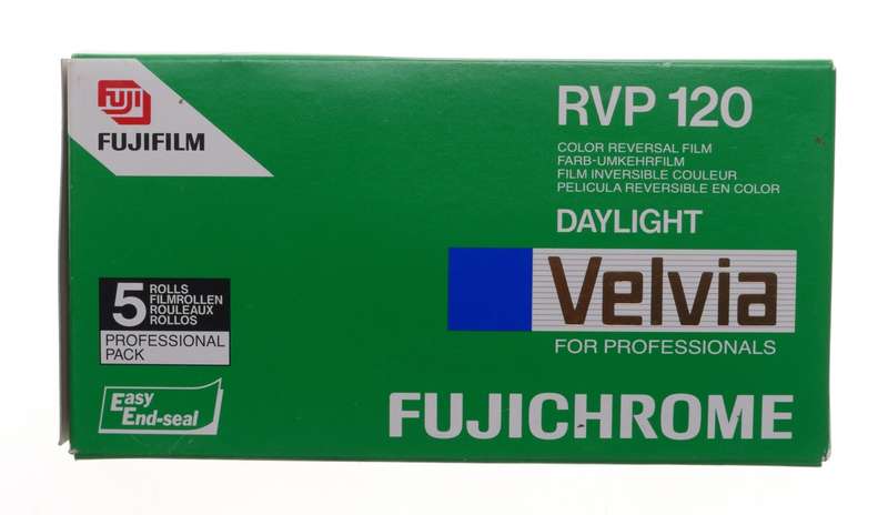 FUJIFILM RVP 120 Velvia 50 iso Fujichrome 5x Rolls - Fujifilm