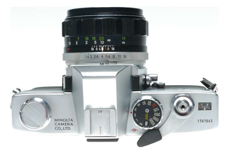 Minolta SRT 101 SLR Film Camera 1.4/58 Wide-Auto 2.8/35 Tele 400mm