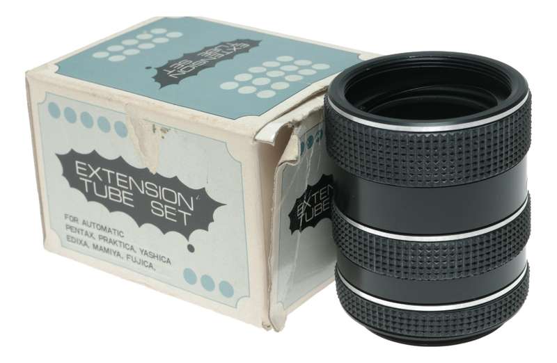 Pentax Praktica Yashica Mamiya Extension Tube Set Screw Mount