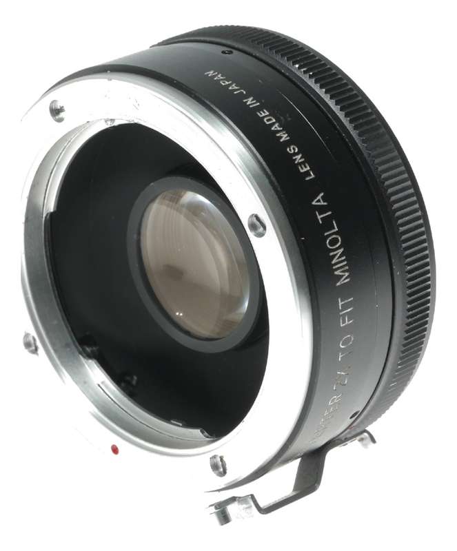 Soligor Minolta Auto Tele Converter 2x Bayonet Mount Caps Keeper
