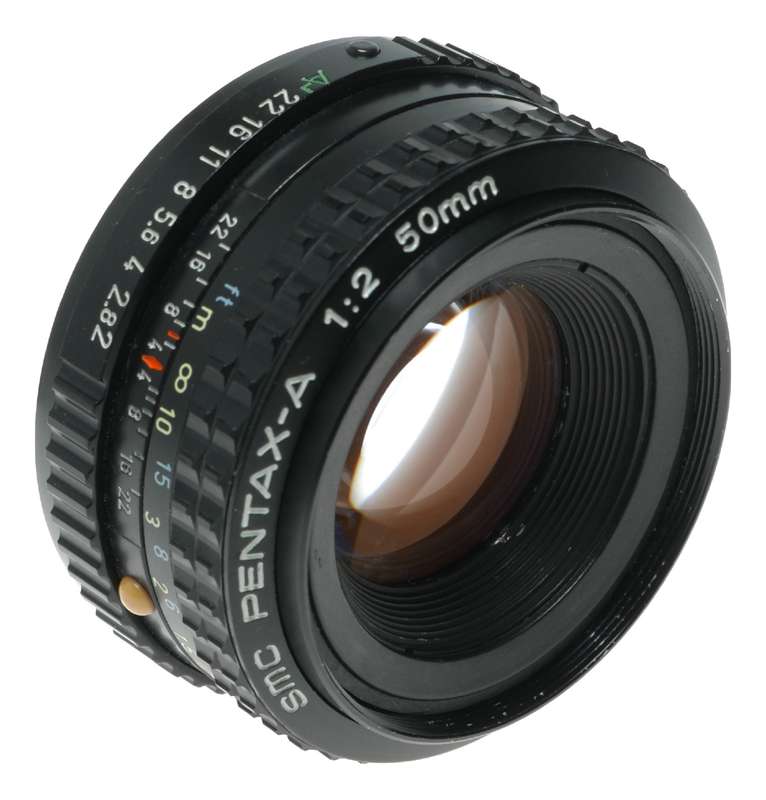 SMC Pentax-A 1:2 50mm Lens PK K-Series Camera Mount