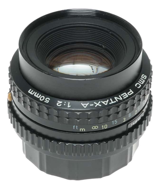SMC Pentax-A 1:2 50mm Lens PK K-Series Camera Mount