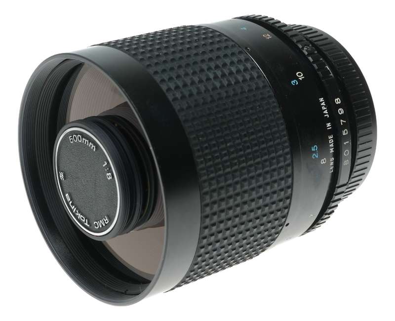 Tokina TM500 RMC 500mm 1:8 Canon FD Camera Mirror Lens