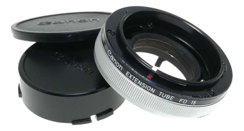 Canon Extension Tube FD Mount 15mm in Original Keeper