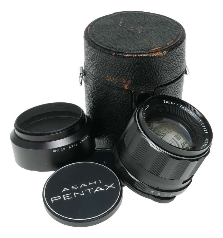 Asahi Pentax Super Takumar 1:1.9/85 M42 Film Camera Lens