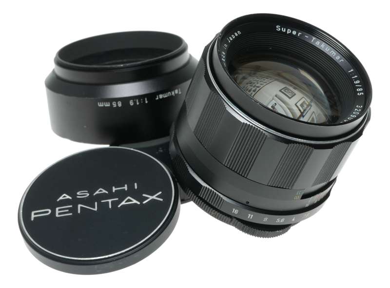 Asahi Pentax Super Takumar 1:1.9/85 M42 Film Camera Lens