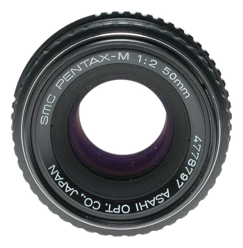 Asahi SMC Pentax-M 1:2 50mm K-Mount SLR Film Camera Lens