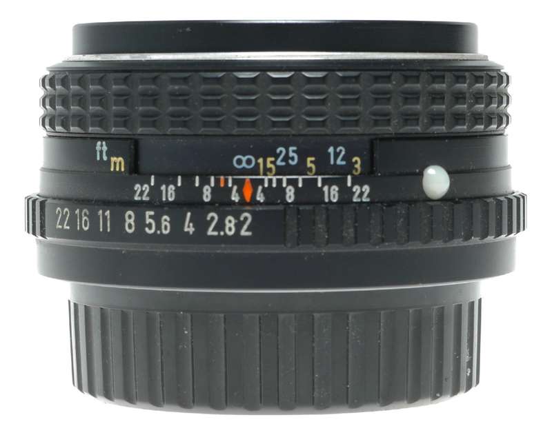 Asahi SMC Pentax-M 1:2 50mm K-Mount SLR Film Camera Lens