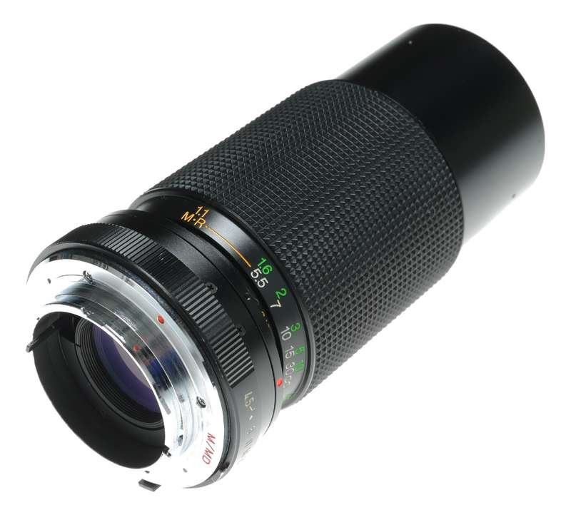 Vivitar Minolta MD 70-210mm 1:4.5 Macro Focusing Zoom Lens