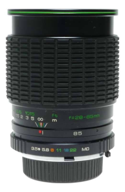 Hanimex Minolta MD Auto Zoom 1:3.5/4.5 f=28-85mm SLR Camera Lens