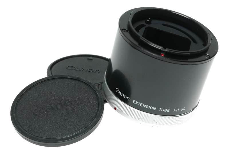 Canon FD50 SLR Camera Lens Extension Tube FD Mount 50mm
