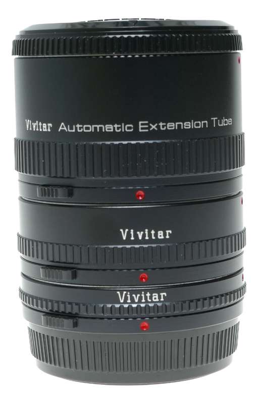 Vivitar AT-21 Automatic Extension Tube 12mm 20mm 36mm