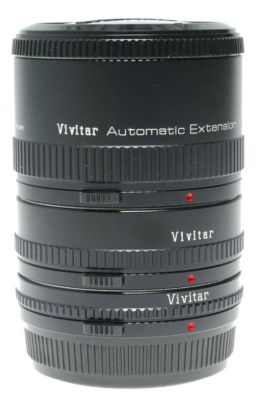 Vivitar AT-21 Automatic Extension Tube 12mm 20mm 36mm