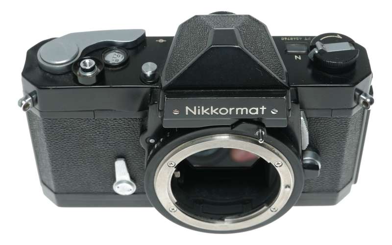 Nikon Nikkormat FTN 35mm Film SLR Camera Body Black
