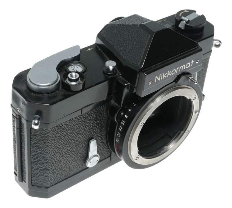 Nikon Nikkormat FTN 35mm Film SLR Camera Body Black